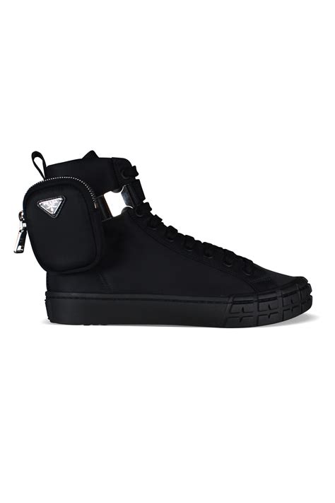 prada high top suede sneaker|prada high top sneakers sale.